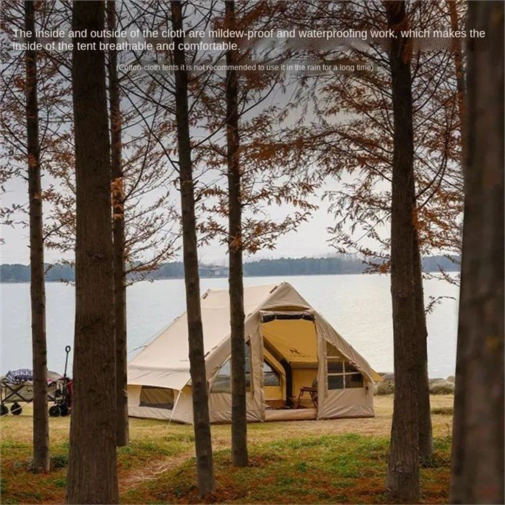 Inflatable Camping Glamping Tent-4(001)