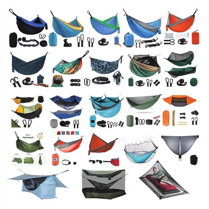 Outdoor Parachute Camping Hammock-5